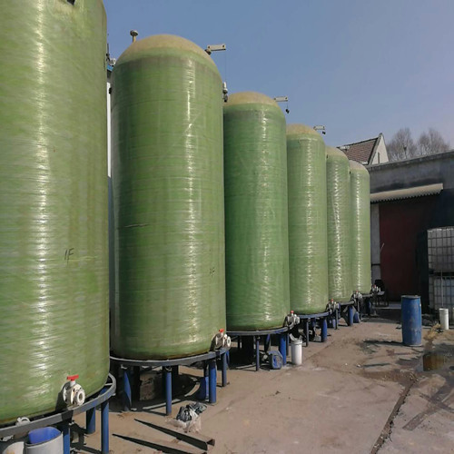 Vertical Underground Frp Chemical Storage Tanks High Strength 2500mm*8400mm