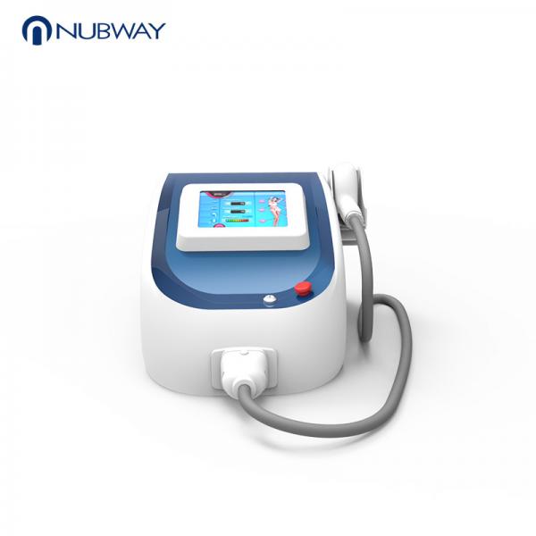 Quality NUBWAY 2019 hot sale professional beauty salon use portable mini diode laser 808nm hair removal machine for sale