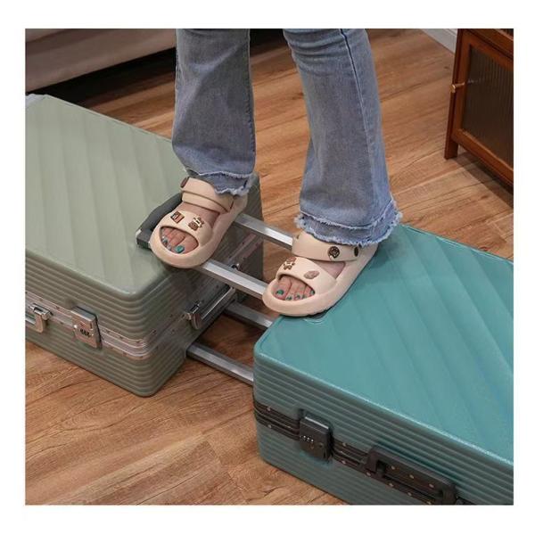 Unisex 2025 20-Inch 24-Inch Multifunctional Travel Password Luggage with TSA Customs Lock Light Weight Spinner Boarding Large Capacity