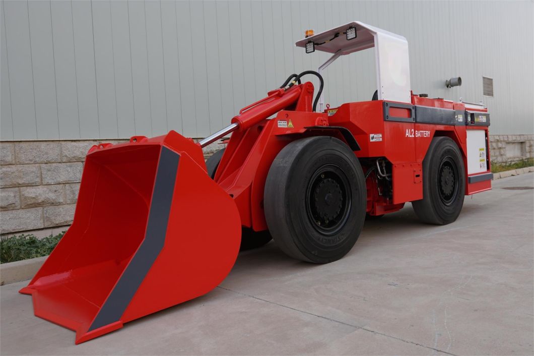 1.5cbm 3ton Battery Loader Mining Equipment for Underground Mining