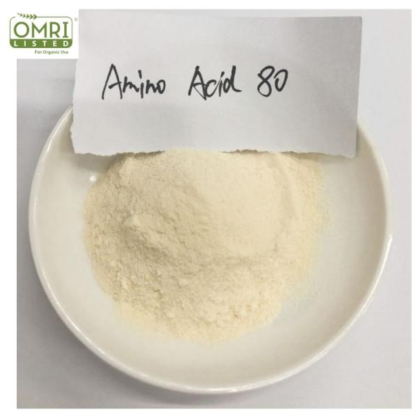 OMRI Amino Poly Peptide 80% Organic Foliar Fertilizer Chloride Free CAS 65072-01