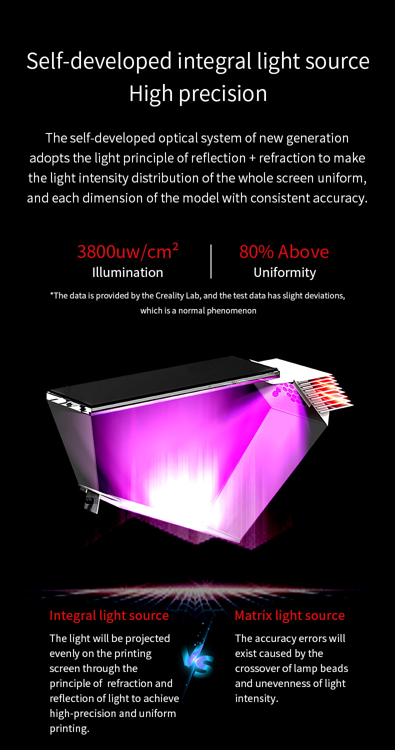 200mm HALOT ONE Creality LCD 3D Printer Multi Scene
