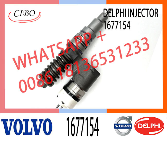 diesel fuel injector 1677154, BEBE4B01001 FOR VOL Trucks FH 12 D12A340, D12A420, FH12, Euro 2