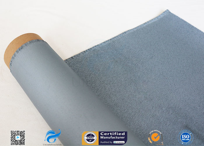 1050gsm silicone coated fiberglass cloth For Railway Engine Sparks Protection