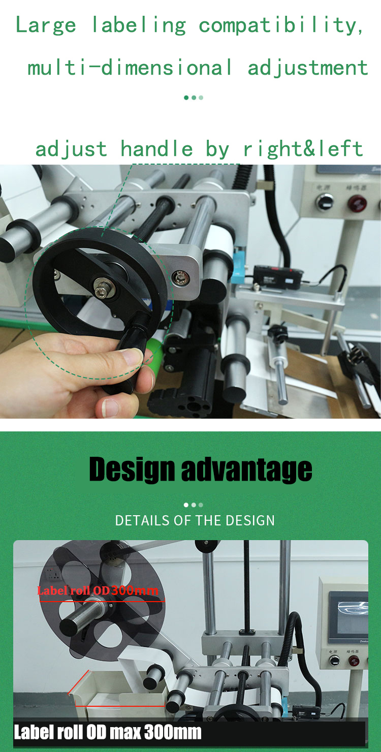 Wood Packaging Material Auto Labeling Machine for High Productivity Carton Box Printing