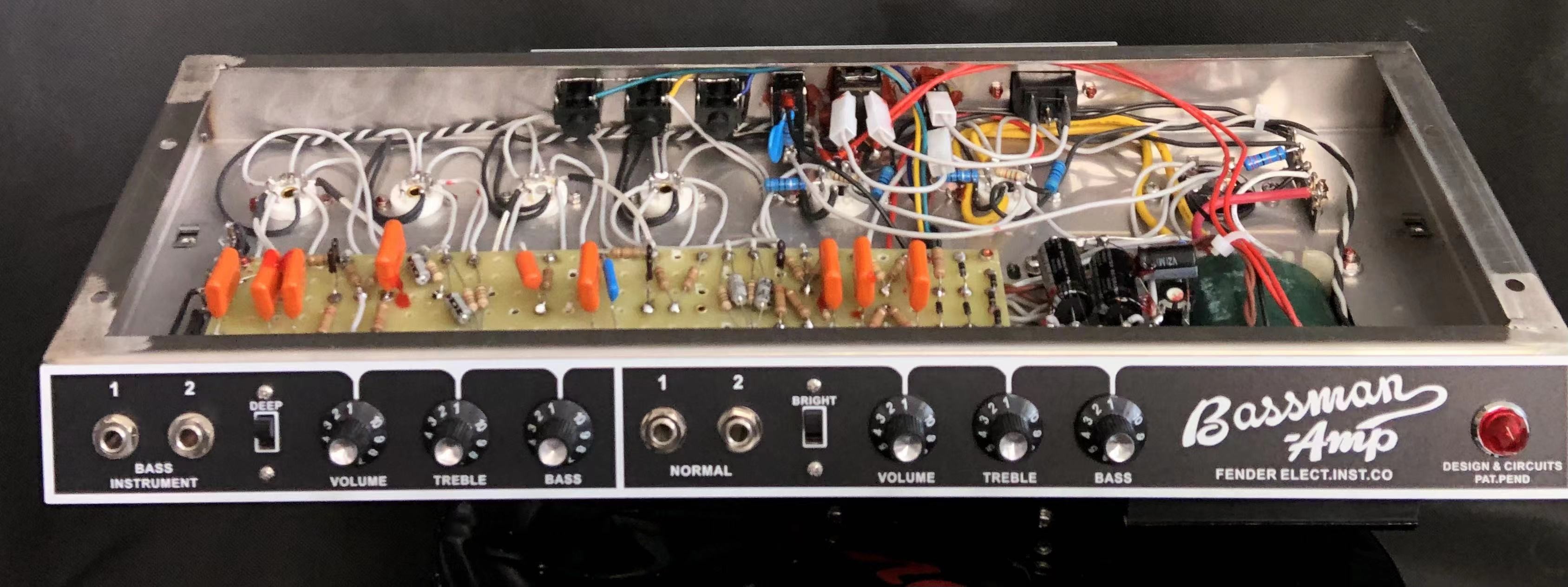Custom Grand Bassman Reverb Head 1964 1965 Amplifier Bass Tube Amp Vintage Rare