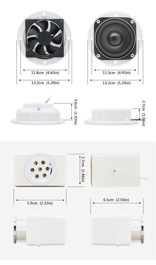 240V 6KW Electric Steam Generator With Touch Screen Design / MP3 Function