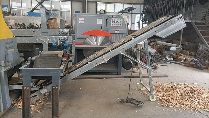 Sawmill Bandsaw Dismantler Recycle Pallets Wood Pallet Dismantling Machine