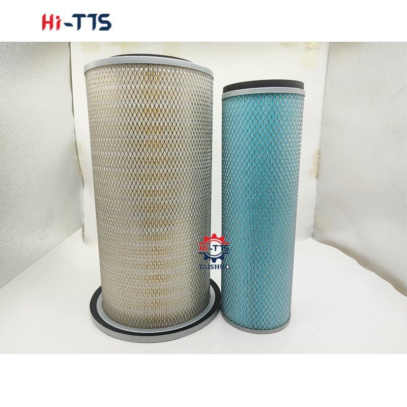 Air Filter 600-181-6820 600-181-6740 AF25492 For PC200-6 PC220-6 Excavator Engine Parts