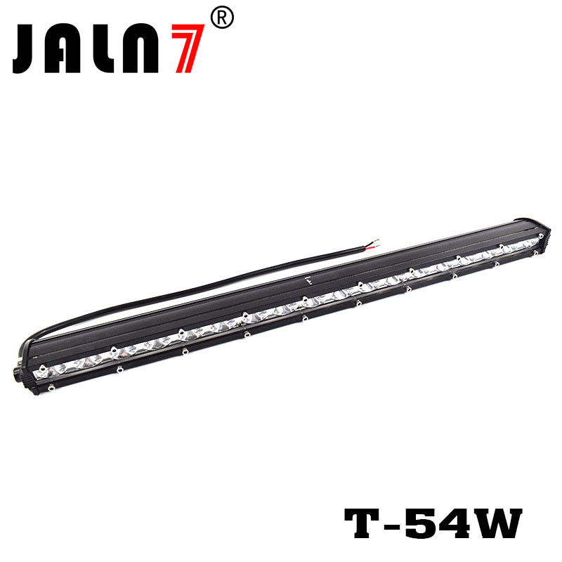 LED Light Bar JALN7 54W CREE Spot Flood Combo LED Driving Lamp Super Bright Off Road Lights LED Work Light Boat Jeep
