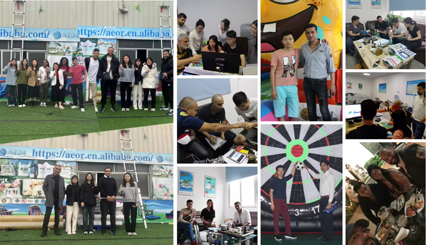 Commercial PVC Giant Inflatable Axe Throwing Game Inflatable Ball Toss Target Dart Board Game for kids and adults