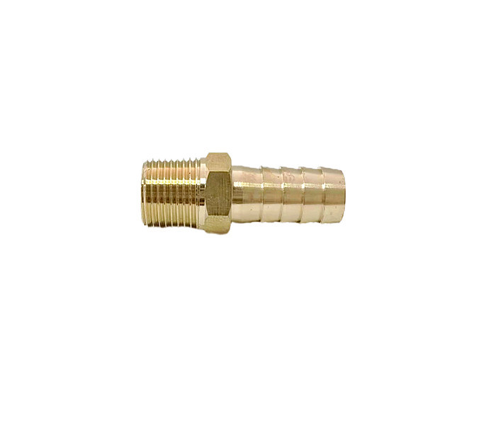 CNC 1/4'' Male Brass Hose Barb Reducer Brass Fitting