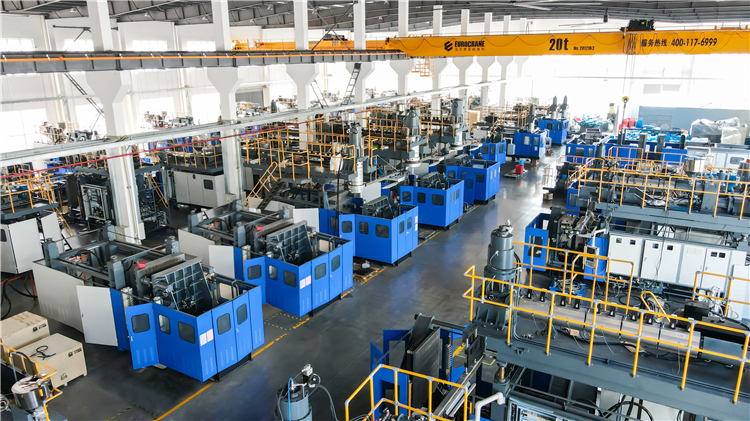PP Plastic Bottle Production Machine Extrusion HDPE Blow Moulding Machine
