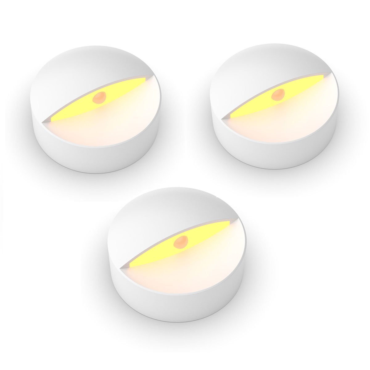 120g 6*SMD3528 Battery Operated Motion Sensor Light Wireless Installation