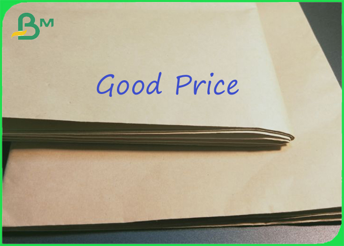 SGS Low Weight 30g 50g 70g Bamboo Pulp Kraft Paper For Packing & Tags