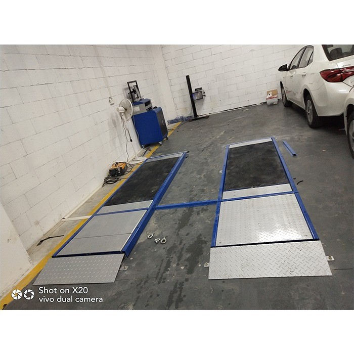 CTHPB-10B 1000x2500mm Luxurious Flat Plate Brake Tester Commercial Truck Air Brake Test