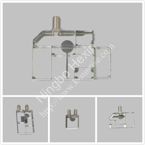 metal shield cover with f connector 