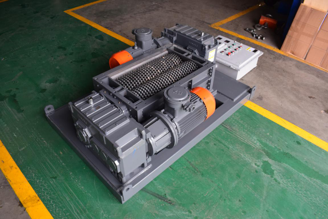 Iron Shavings Shredder / SMALL METAL SHREDDER Metal Recycling Machine Scrap Metal Shredder Dual Shaft Shredder