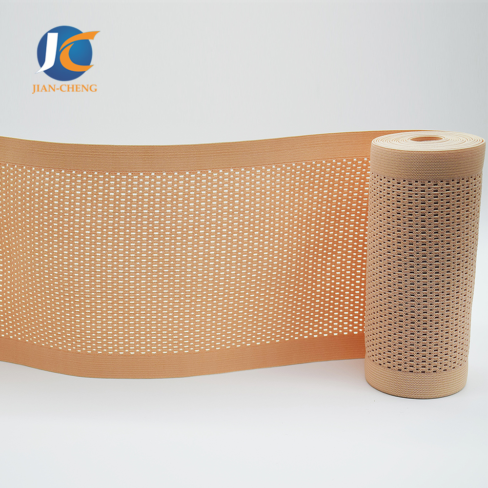 35% imported Thai elastic fiber 65% polyester fiber shoe soft elastic upholstery webbing band