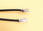 UL224 PVC Extension Modem Db25 Male To Db9 Male Cable With RJ12 6p6c Connector
