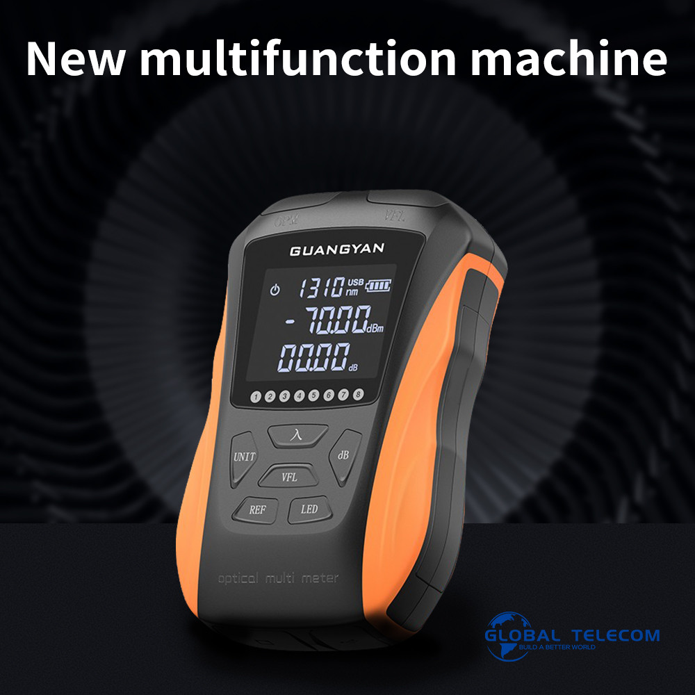 multi function Mini Optical Power Meter , 5 in 1 Opm Power Meter rechargeable battery