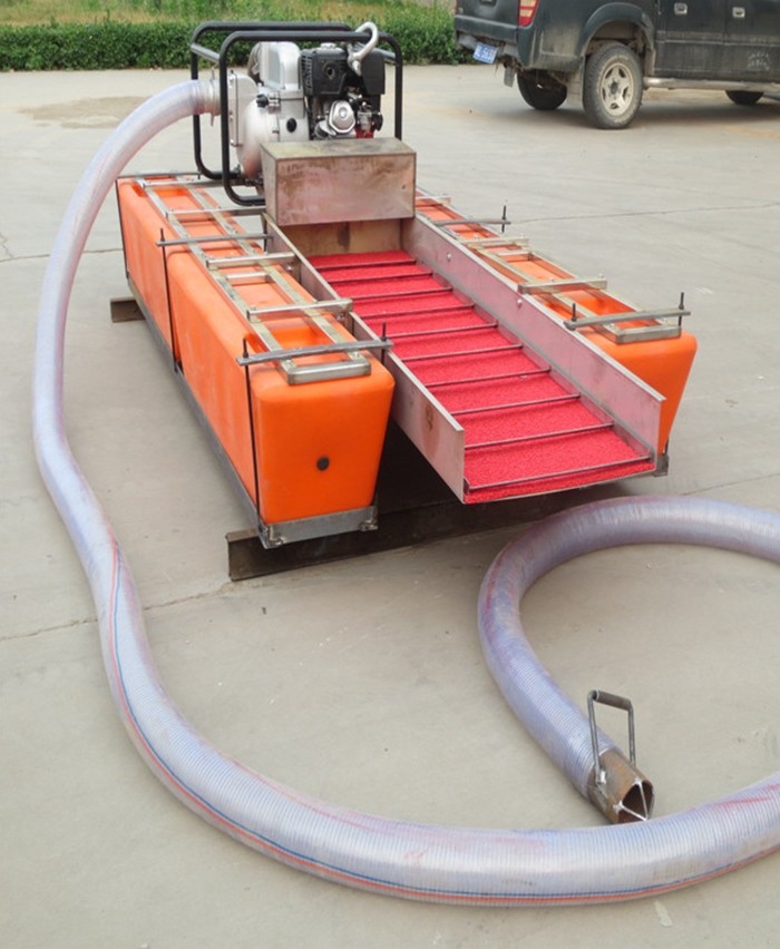2m 3 Inch Gold Dredge 7hp River Portable Gold Bucket Dredger