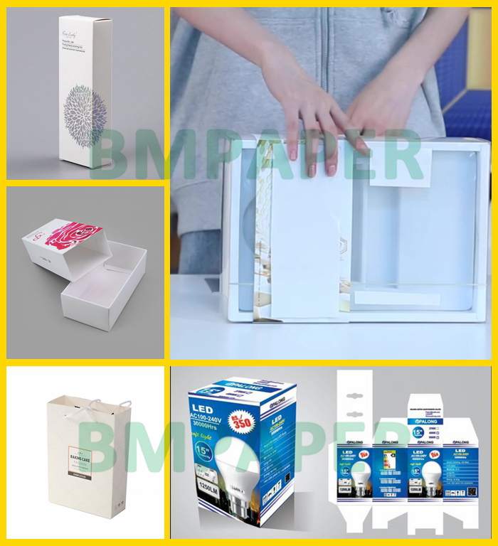 170gsm 190gsm C1S Ivory Board For Garment Hangtags 30 x 40inch High Whiteness