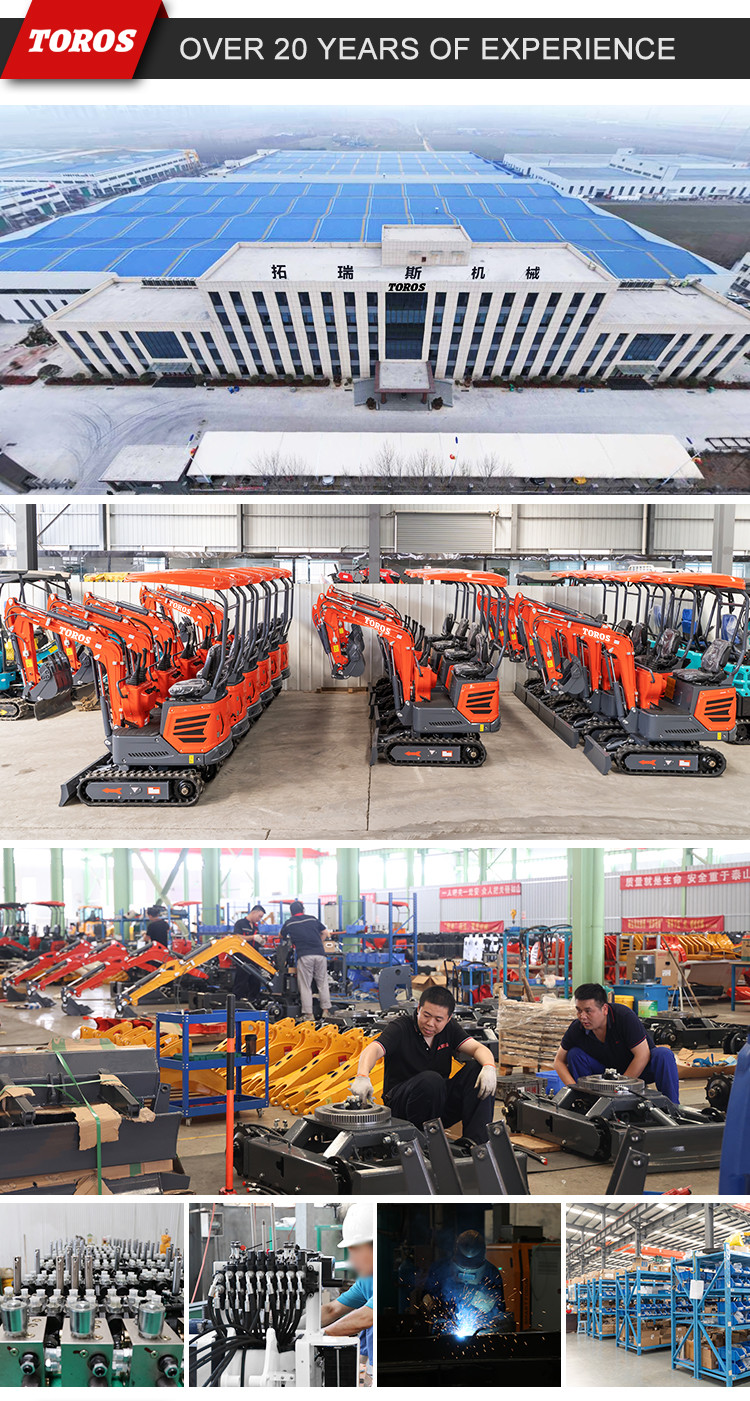 11.8KW 2600rpm 1.8 Ton Mini Excavator Small Digger Machine For Farm