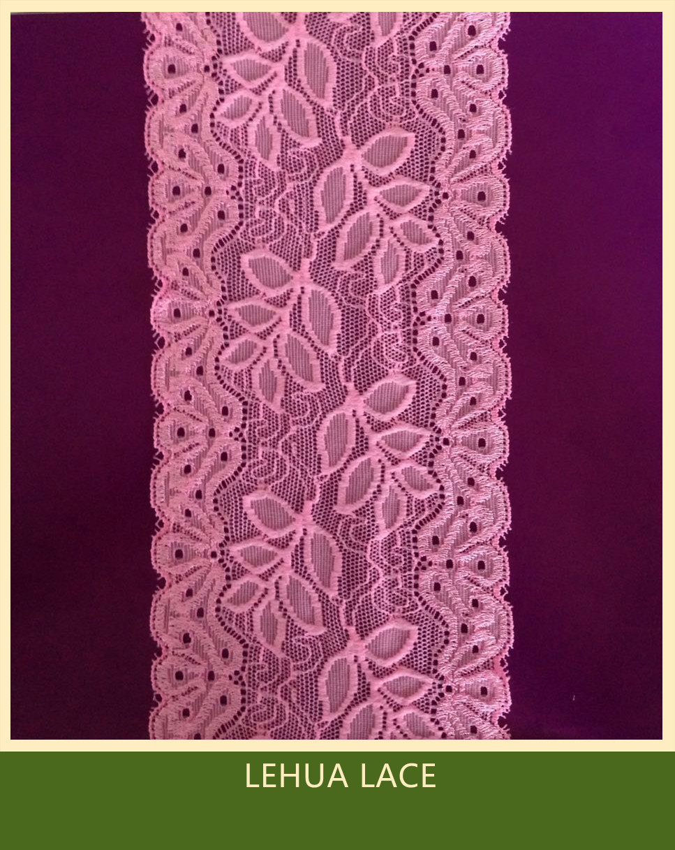 Hot Selling and nice quality Nylon Spandex Stretchy Brazil Lace from China