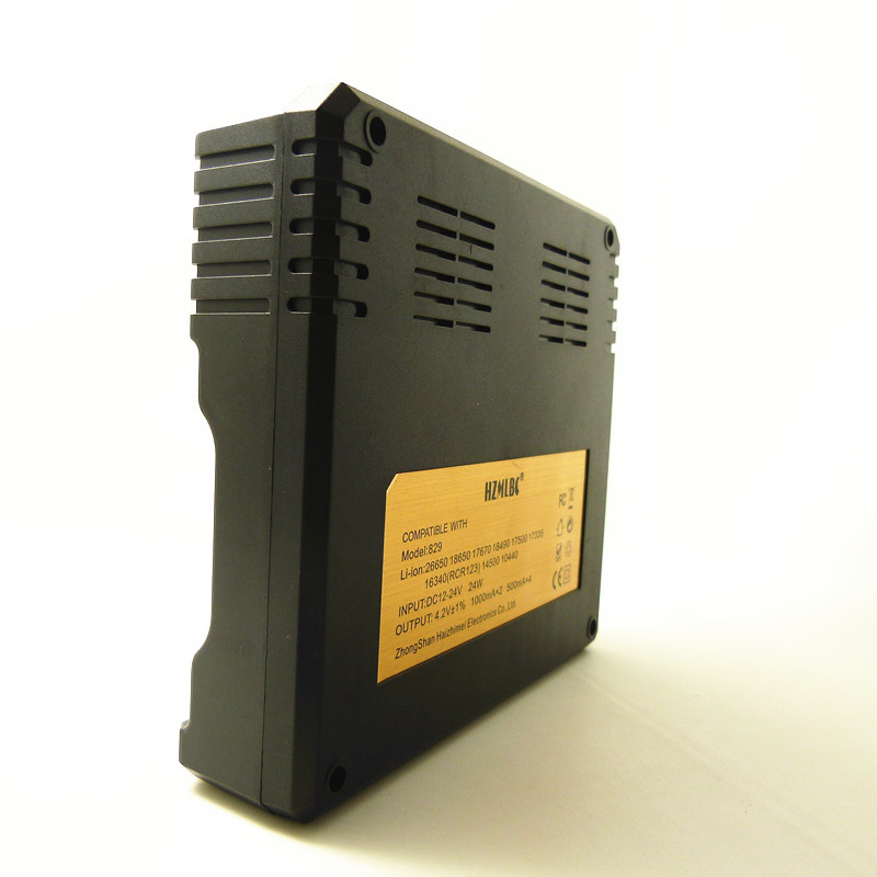 18650 26650 3.7 V Li Ion Battery Charger 6 * 20700 Battery With Charger 405g Weight