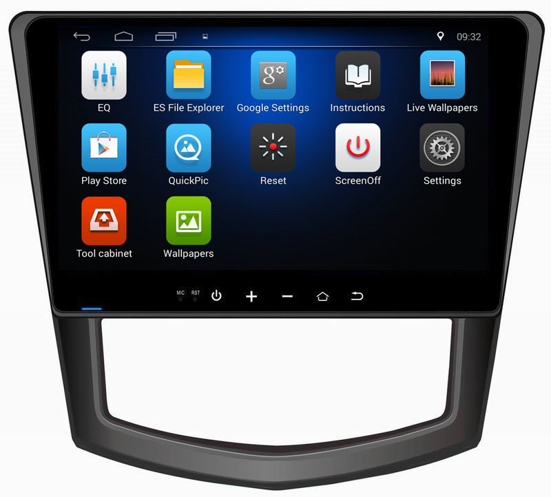Ouchuangbo 9 inch gps navi audio media stereo android 8.1 for Wuling HongGuang S1 support USB SWC AUX wifi 1080P video