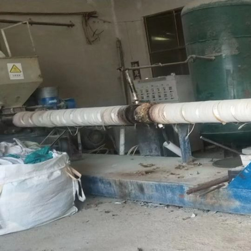 3.5M Second Hand Plastic Woven Bag PP Polystyrene Flat Yarn Extruder Machine