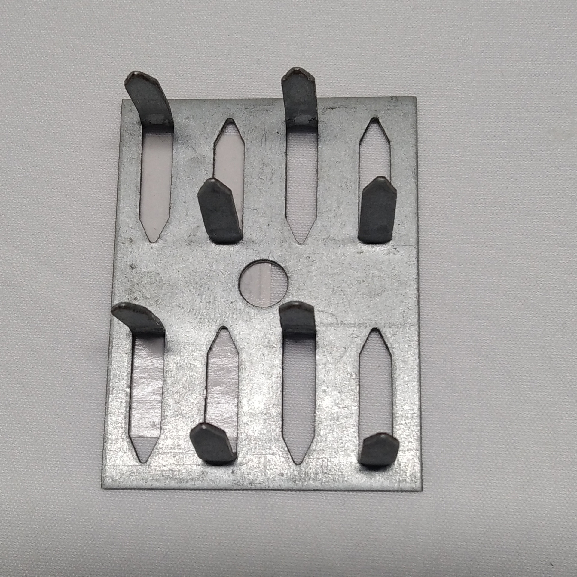 impaling clips for acoustic panels