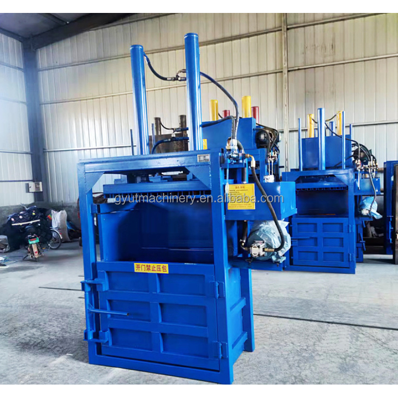Carton Compress Baler Machine for Recycling Waste Paper Old Clothes