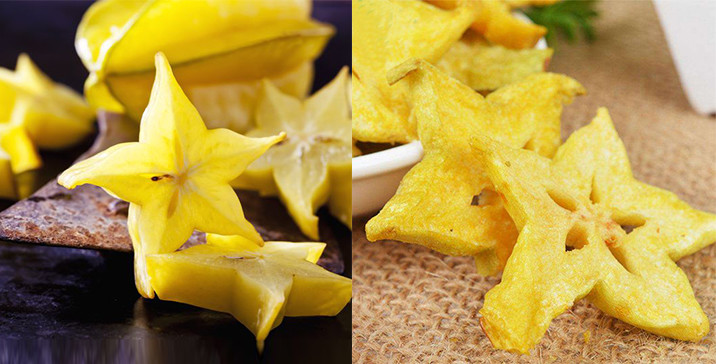 Vacuum Star Fruit Chips Making Machine With Steam / Electric Heating Source