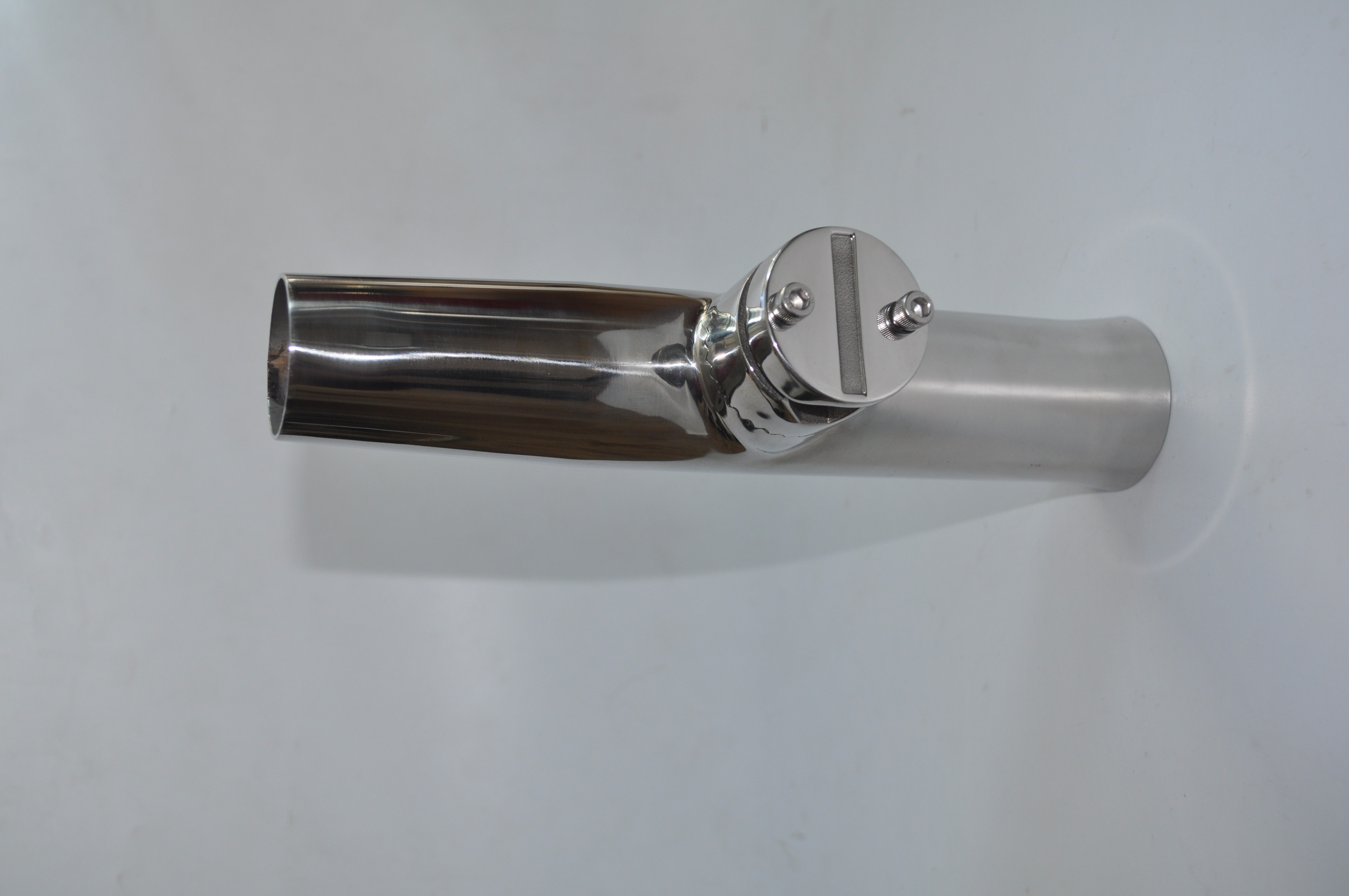 Tournament Style Stainless Steel Clamp Fishing Rod Holder to 2" For Boat Isure Marine