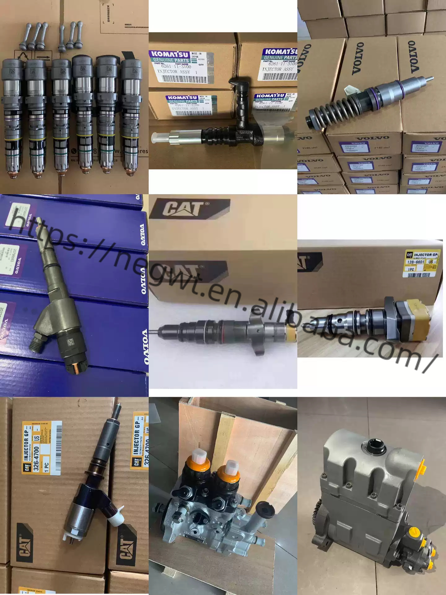0445120178 Common Rail Fuel Injection System Pump Parts