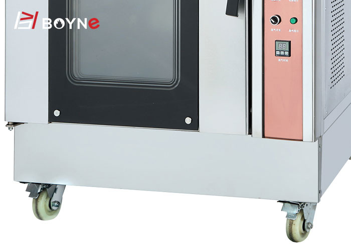 Gas Type Ten Trays Convection Oven Stainless Steel Baking Oven Use For Bakery