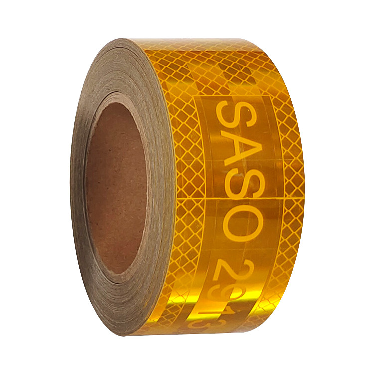 SASO Self Adhesive Sticky Radium Tape Roll for Heavy Duty Vehicle