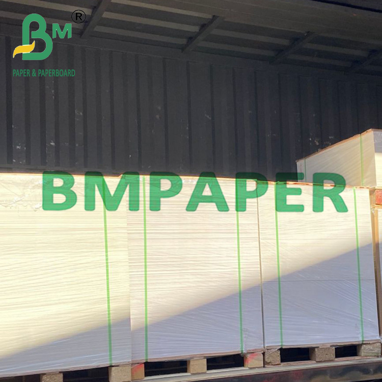 90x125 260grs 16pts Bleached Pulp White C1S Art Board For Cosmetics Boxes