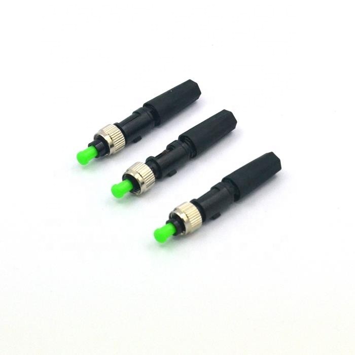 Field Installable Fiber Optic Connectors Single Mode FC/SC/LC/ST FTTH Quick Assembly