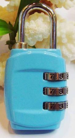 Quality 3 digital combination zinc alloy combination luggage lock/suitcase lock for sale