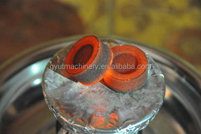10-13mm Tablet Thickness Hookah Charcoal Briquette Making Machine with 1200KG Weight