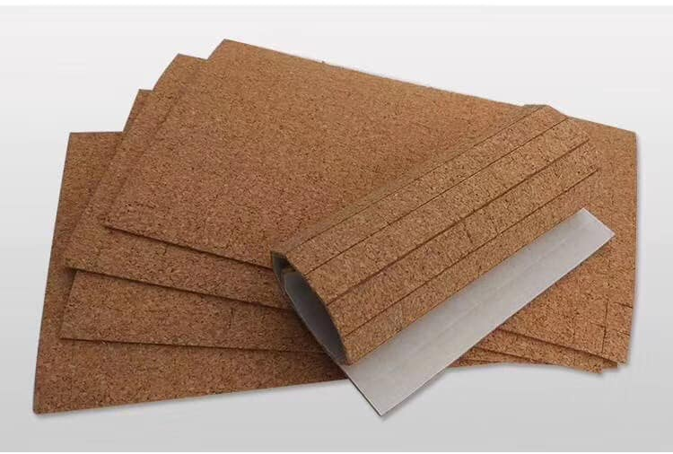 Glass Protection Cork Pads With Adhesive
