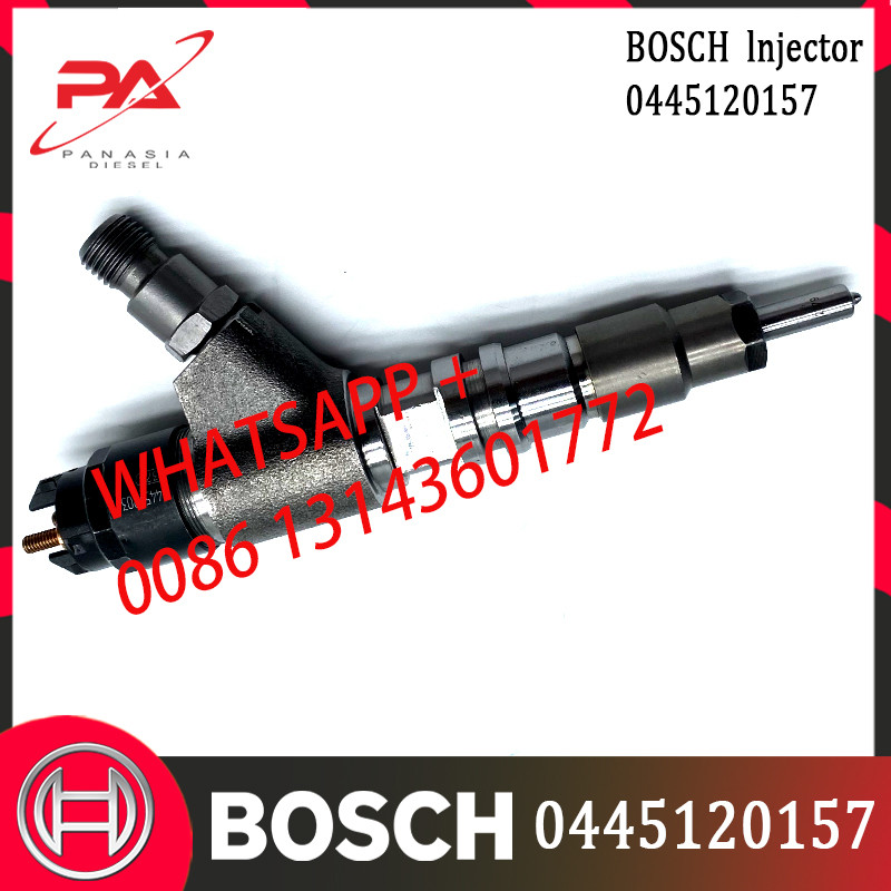 Original common rail fuel injector 0445120157 Diesel Engine Parts Common Rail Fuel Injector 504255185 0445120157