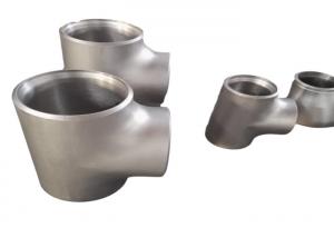 China Alloy625 BW Fittings Nickel Alloy Reducing Tee ASTM B366 N06625 High Strength on sale
