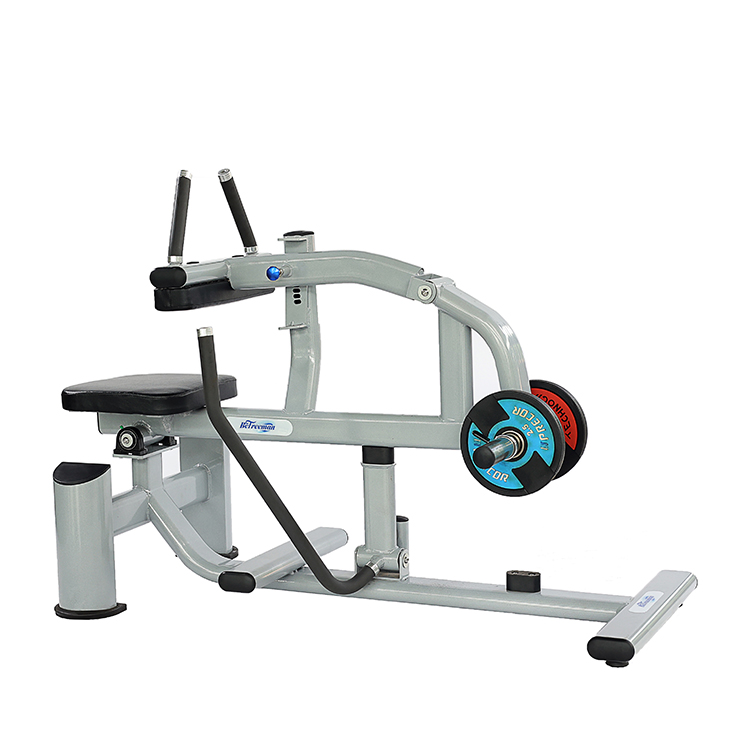 Seated Calf Raise Machine for Body Building Plate Loaded Exercise Equipment to Train Leg Strength