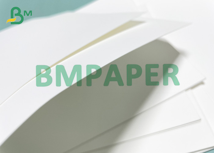 White Recyclable Soft Synthetic Paper Roll Used For Book Cover