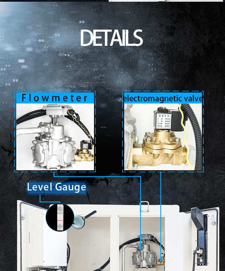 Explosion Proof Skid Mounted Refueling Device Mobile Fuel Station Customization