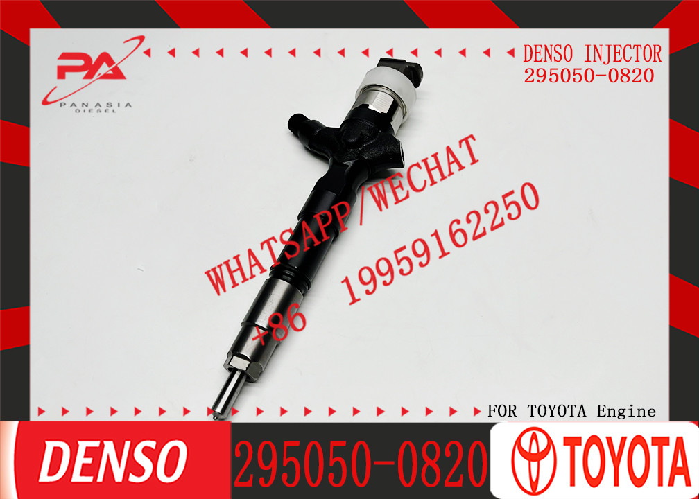 295050-0820 Common Rail Diesel Fuel Injector 23670-30380 295050-0070 for DENSO Toyota Dyna Hiace 23670-39385